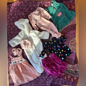 Spring baby girl bundle 6-12 months